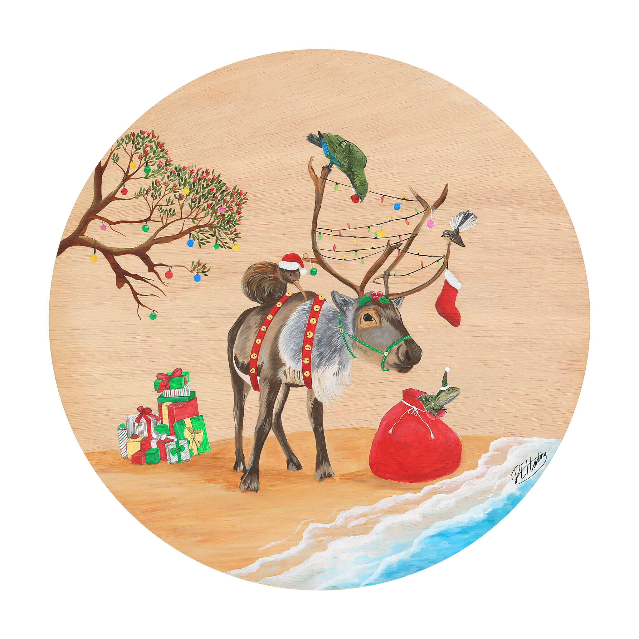 Christmas Art Prints - doodlewear