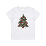 An NZ Christmas Tree tee - Christmas t shirts collection 2023 - doodlewear