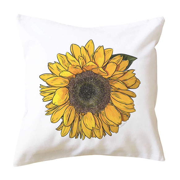 Sunflower Serenade Cushion Cover