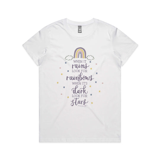 Rainbows and Stars tee - doodlewear