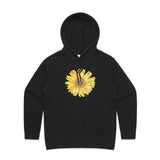 Happy Yellow Gerbera hoodie - doodlewear