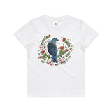 Christmas Party - Tui & Pohutukawa Tree tee - Christmas t shirts collection - doodlewear