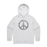 Peace Flora hoodie - doodlewear