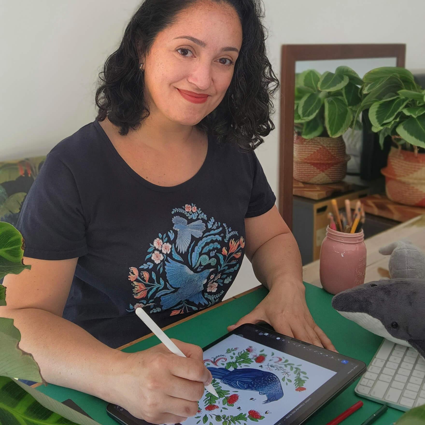 Elaine Bozza Ebozza studio TUI-Tee artist