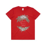 A Kiwi Wreath tee - Christmas t shirts collection 2023 - doodlewear