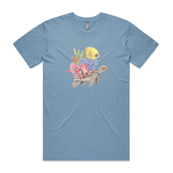 Coral Turtle & Fish Friends tee - doodlewear