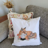 Fox & Friends Cushion Cover - doodlewear