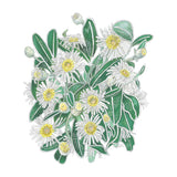Marlborough Rock Daisy Cluster Cushion Cover - doodlewear