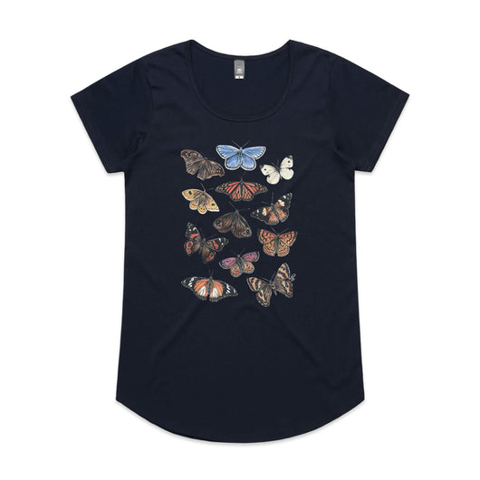 New Zealand Butterflies tee