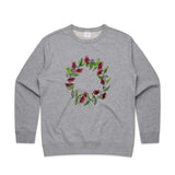 Pohutukawa Wreath crew - Christmas - doodlewear