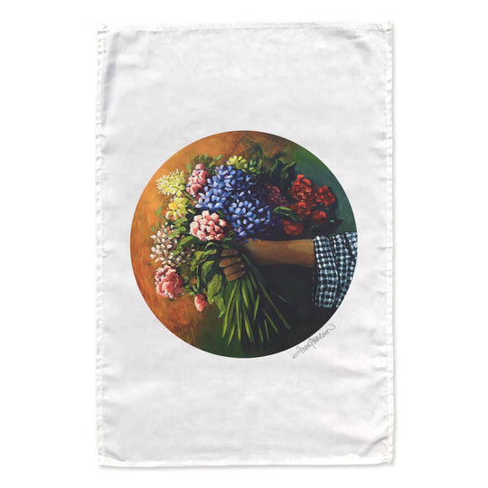 Kia Kaha tea towel - doodlewear