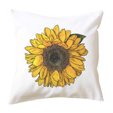 Sunflower Serenade Cushion Cover - doodlewear