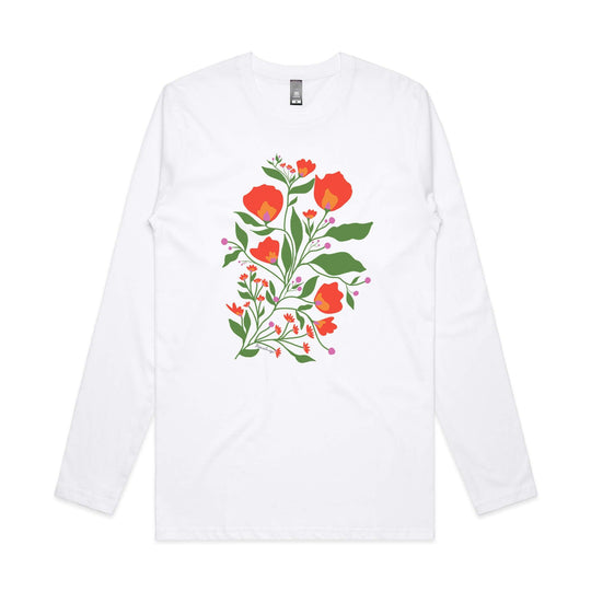 Floral Fiesta long sleeve tee - doodlewear