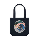 Gurnard Splash artwork tote bag - doodlewear