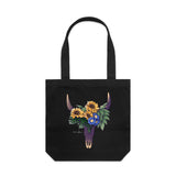 Crown of Foliage artwork tote bag - doodlewear