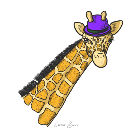 Safari Chic Giraffe tee - doodlewear