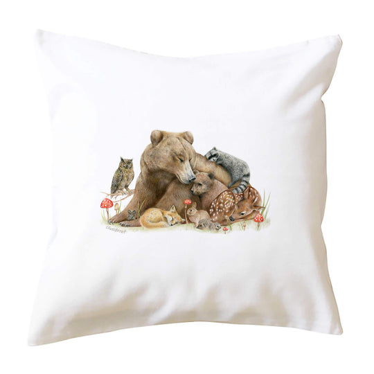 Forest Friend Sleepers Cushion Cover - doodlewear