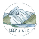 Deeply Wild Mountains long sleeve tee - doodlewear