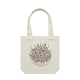 Field of Wildflowers artwork tote bag - doodlewear