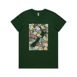 Colourful Sea Of Flowers tee - doodlewear
