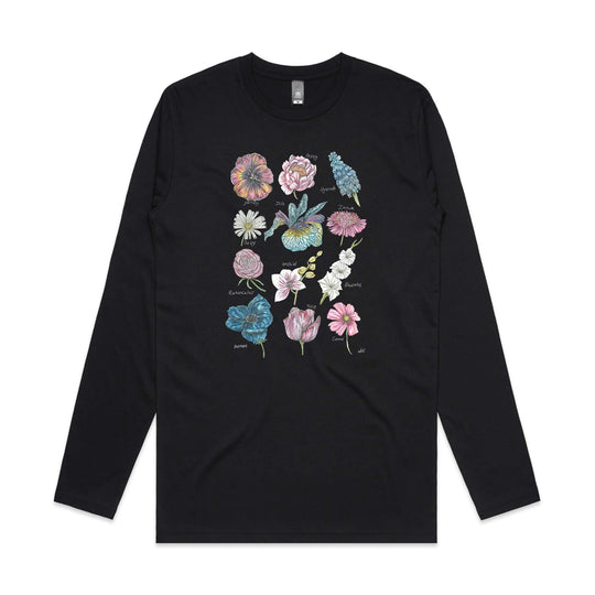 Wonderful Blooms long sleeve tee - doodlewear