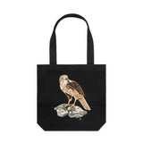 Contemporary Falcon artwork tote bag