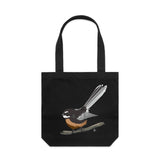 Contemporary Fantail artwork tote bag - doodlewear