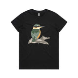 Contemporary Kingfisher tee - doodlewear