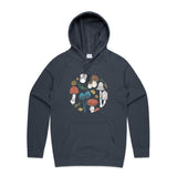 Colour Fungi Forest hoodie - doodlewear