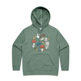 Colour Fungi Forest hoodie - doodlewear