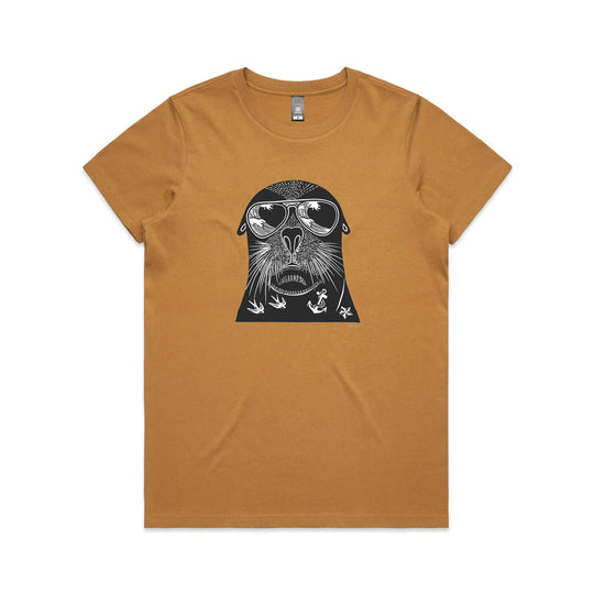 Surfin Sea Lion tee - doodlewear