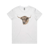 Handsome Highland Cow tee