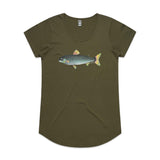 NZ Grayling Freshwater Fish tee - doodlewear