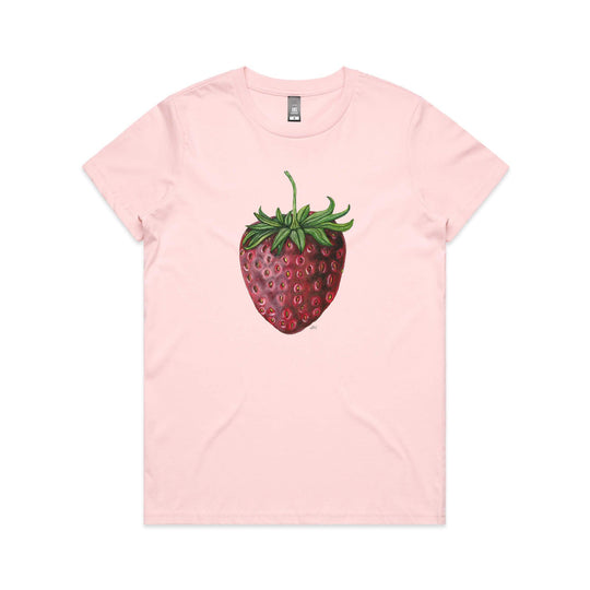 The Big Strawberry tee - art for a cause