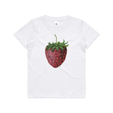 The Big Strawberry tee - art for a cause - doodlewear