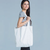 Crowned Dahlia artwork tote bag