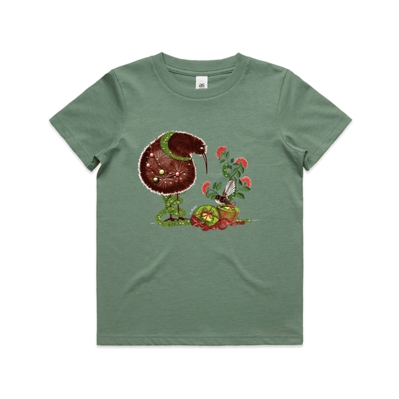 A Merry Kiwi Christmas tee - Christmas t shirts collection