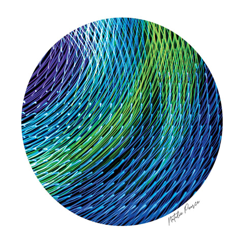 Colourful Light Wheel tee - doodlewear