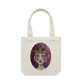 Faye Royalty artwork tote bag - doodlewear