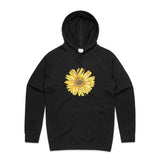 Happy Yellow Gerbera hoodie - doodlewear