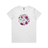 Bright Round Floral tee - doodlewear