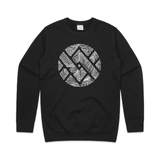 doodlewear "Botanical Unite" botanical sweatshirt AS Colour Mens Black by Artist Anna Mollekin