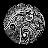 Kiwi's Lace digital artwork by artist Anna Mollekin