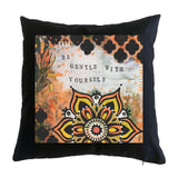 Be Gentle With Yourself Cushion Cover - doodlewear