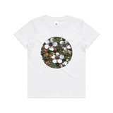 doodlewear The Magnificent Manuka art print manuka tee AS Colour Kids Youth White by artist Anna Mollekin