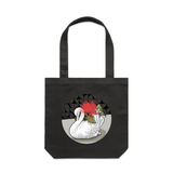 Crowned Pohutukawa artwork tote bag