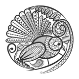 Fantail's Lace artwork by artist Anna Mollekin