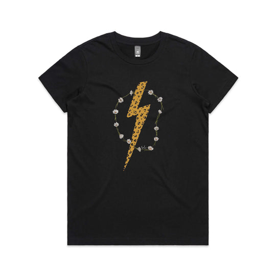 Lightning Bolts + Daisy Chains tee - doodlewear