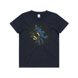 Blue Bumble tee - doodlewear