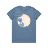 Graceful Blue Orchid tee